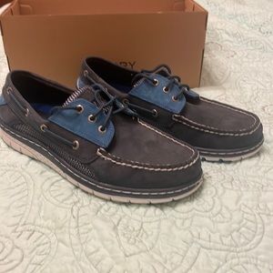 NWOT Mens Sperry Billfish Blue Shoes